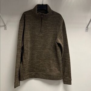 Old Navy Men's Brown Zip-Up Sweater